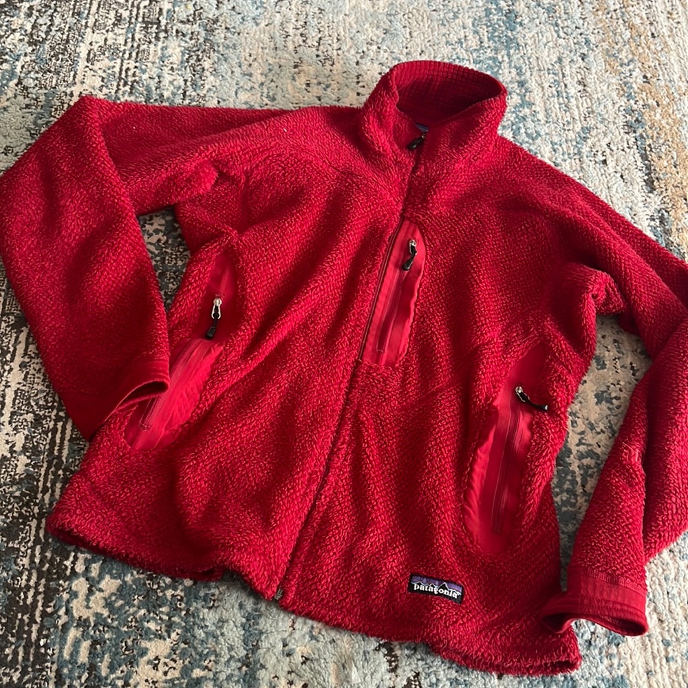 Patagonia Women's Red Fleece Jacket